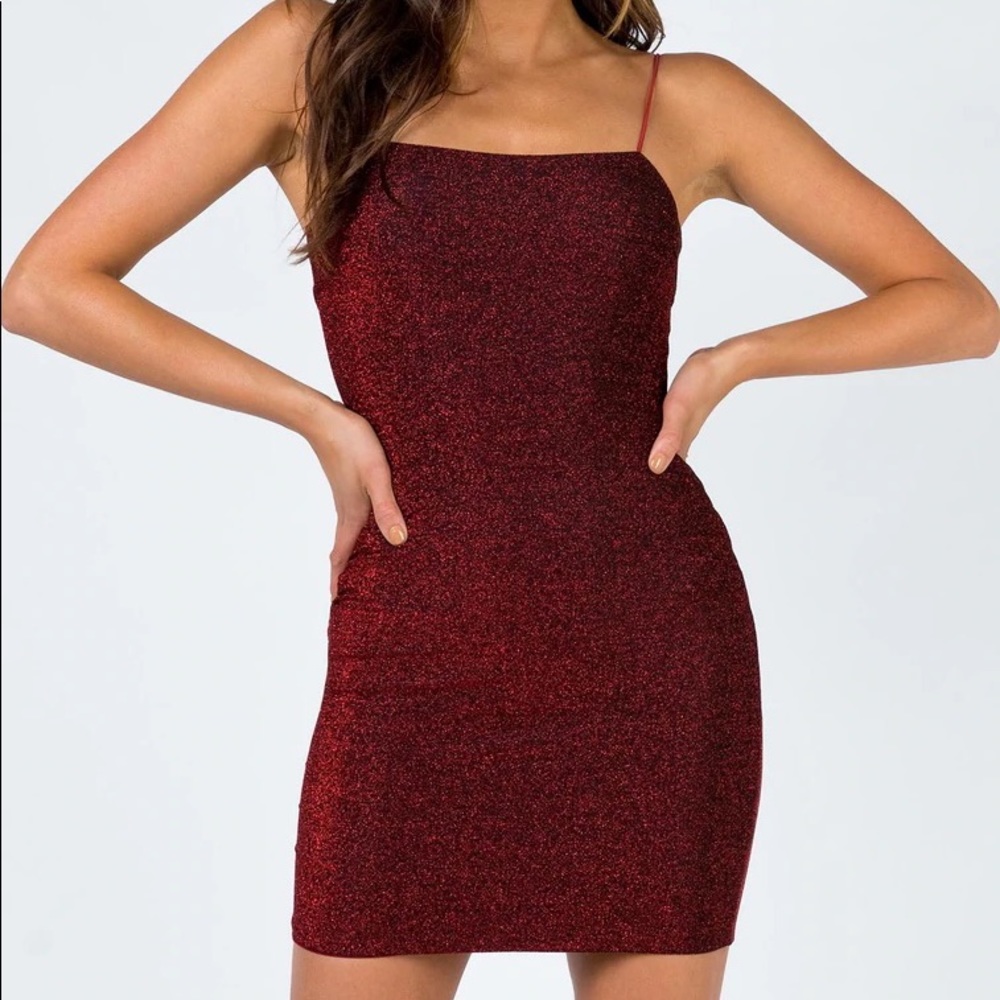 PRINCESS POLLY Brittania mini dress